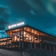 Northern Lights over Hotel Rakka